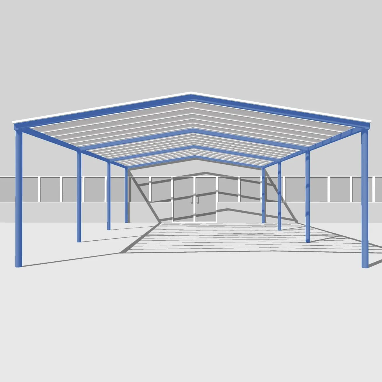 CAD design visualisation of the Warrington Canopy Walkway