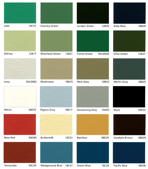 Finishes & Colours
