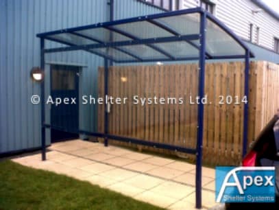 Smoking Shelter - Cumbria Design by Apex Shelters