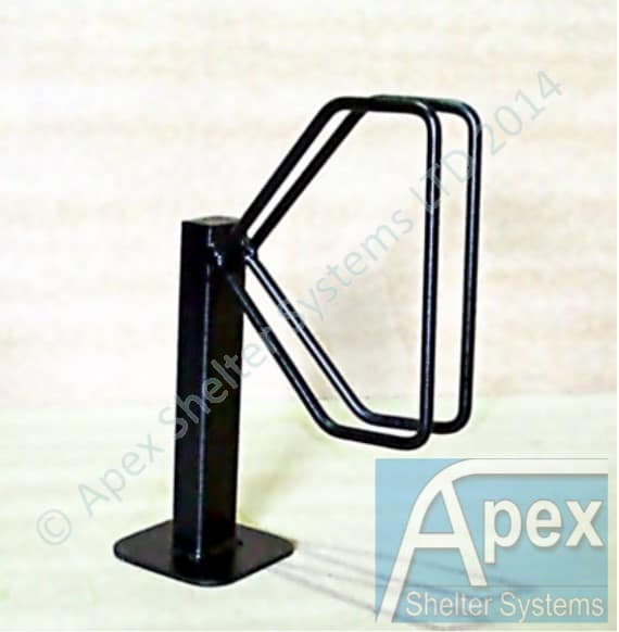Floor Mounted Butterfly Cycle Stands
