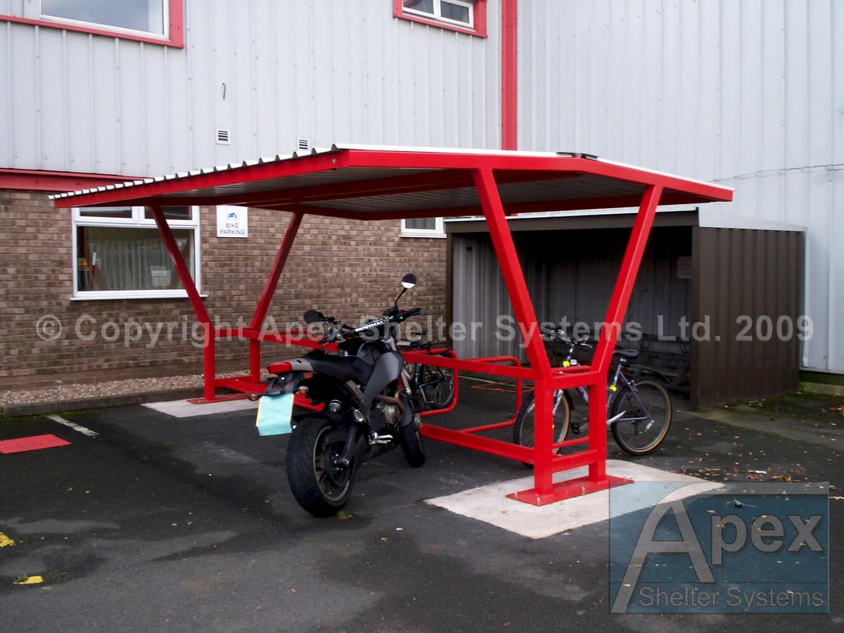 Delta P Motorcycle and Cycle Shelter