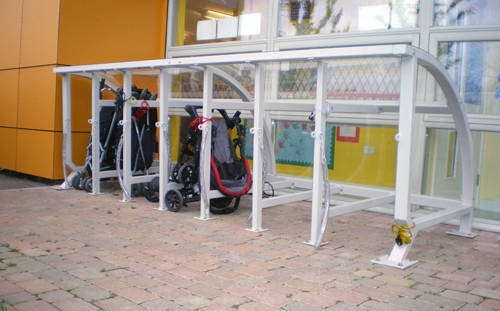 Eta Buggy Shelter with Individual Locking Compartments