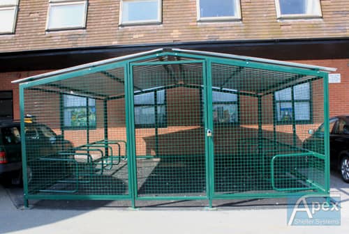 Lambda Cycle Cages