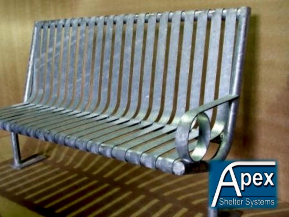Steel Slatted Seat