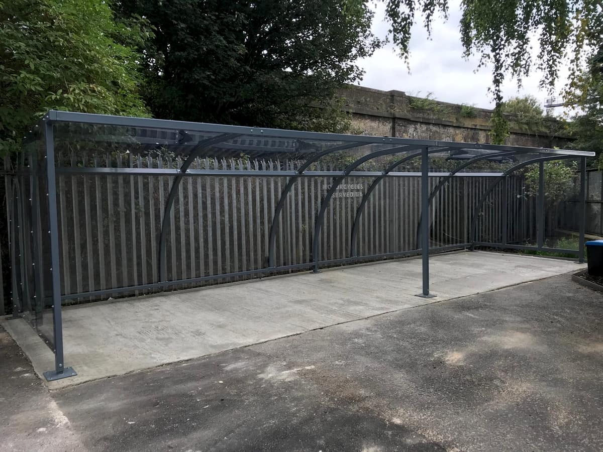 Wide Alpha Bike Shelters