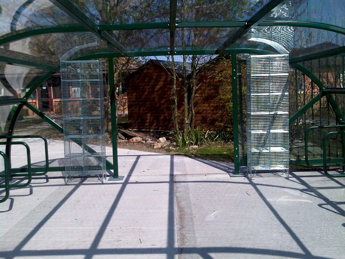 Wire-mesh Lockers